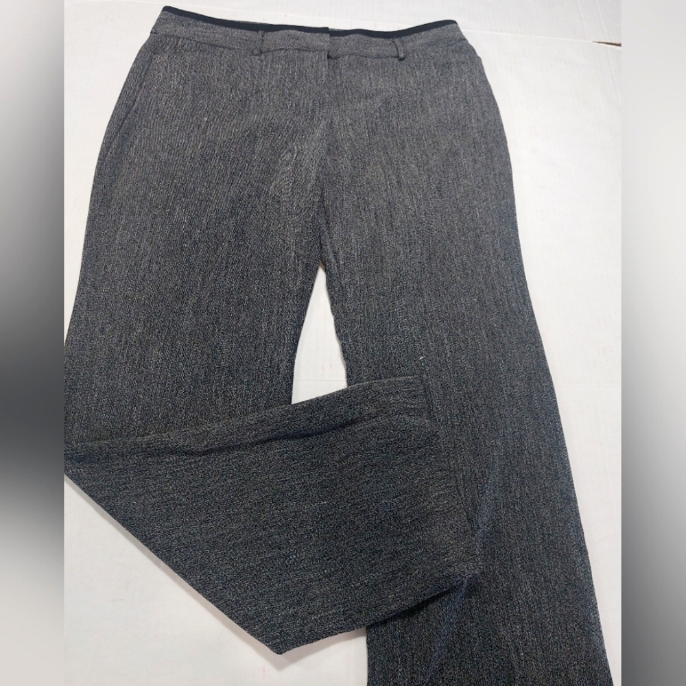 BCX Women's Black and Gray Trousers/Pants Size 13